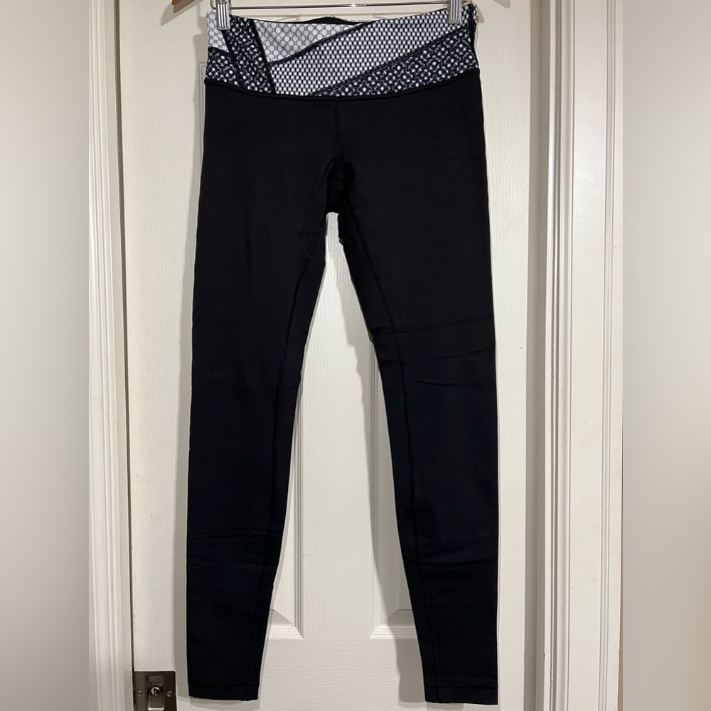 Lululemon Wunder Under Pant III black/white